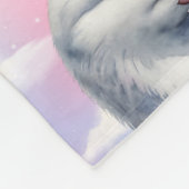Albatross Dreamy Pattern Fleecedecke (Ecke)