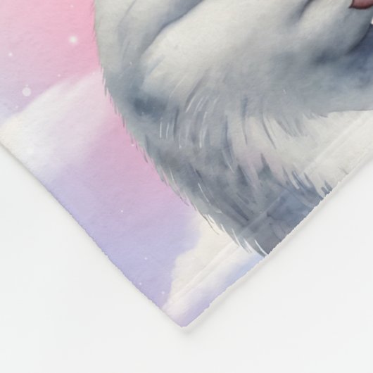 Albatross Dreamy Pattern Fleecedecke (Ecke)