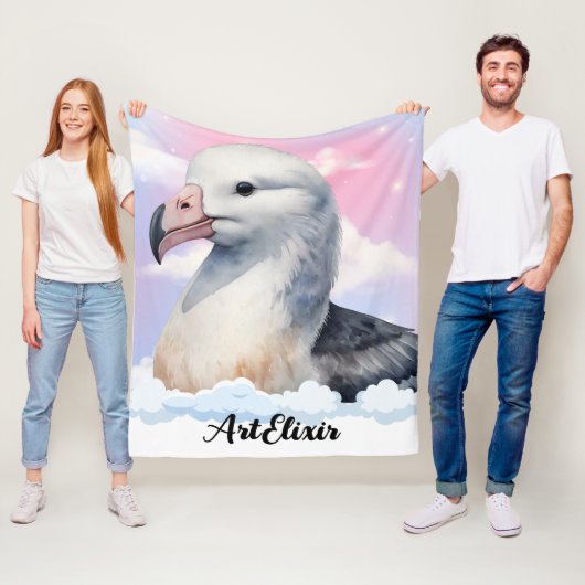 Albatross Dreamy Print Fleecedecke (Beispiel)