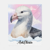 Albatross Dreamy Print Fleecedecke (Vorderseite)