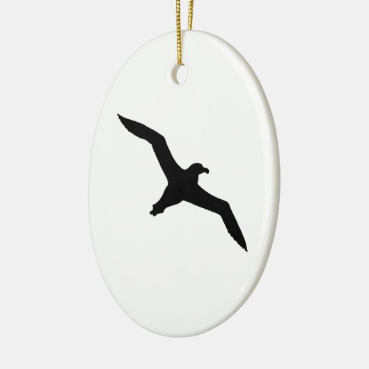 Albatross Keramikornament (Links)
