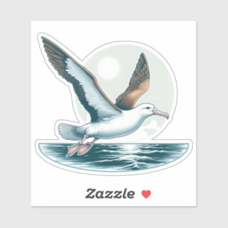 Albatross-Vogel, kundenspezifisch geschnitten Viny Aufkleber