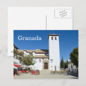 Albayzin, Granada Postcard Postkarte (Vorne/Hinten)