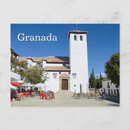 Albayzin, Granada Postcard Postkarte (Vorderseite)