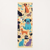 AlbedoBase XL - Spielerische Sammlung von Haustier Yogamatte (Vorderseite)