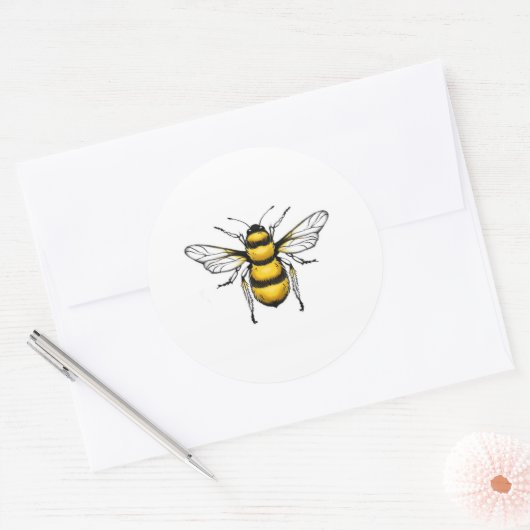 Albee Runder Aufkleber (Umschlag)