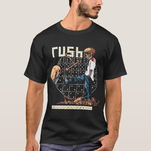 Alben RushBand - Roll The Bones T-Shirt (Vorderseite)