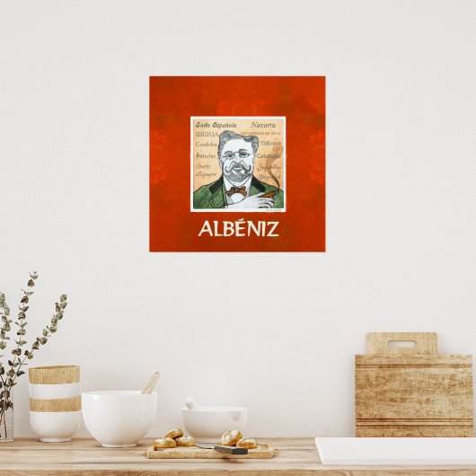 Albeniz, Poster (Küche)