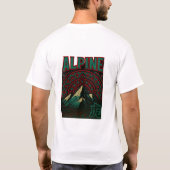 Albergo Colmanicchio | Fett-Nature-Print T-Shirt (Rückseite)