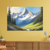 Albergo Colmanicchio Leinwanddruck (Insitu (Wohnzimmer))