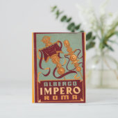 Albergo Imperio Postkarte (Stehend Vorderseite)