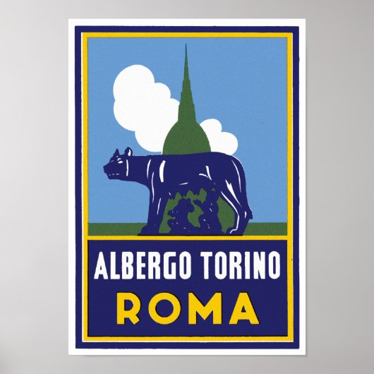 Albergo Torino Roma Poster (Vorne)