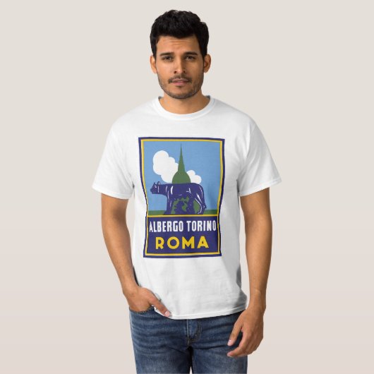 Albergo Torino Roma T-Shirt (Vorne ganz)