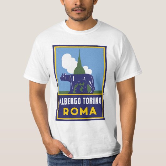 Albergo Torino Roma T-Shirt (Vorderseite)