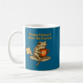 Albern 67 Ich sechs Sieben Furzen Manchmal Nur Fro Kaffeetasse (Links)