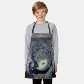 Albern-Afrikanischer Grau-Papagei Personalisiert Schürze (Getragen)