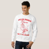 Albern Braut wird locker Lustig Sweatshirt (Vorne ganz)