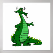 Albern Dragon Green Poster (Vorne)