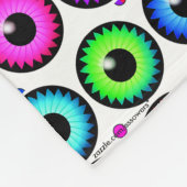 Albern Eyes Fleece Blanket (Ecke)