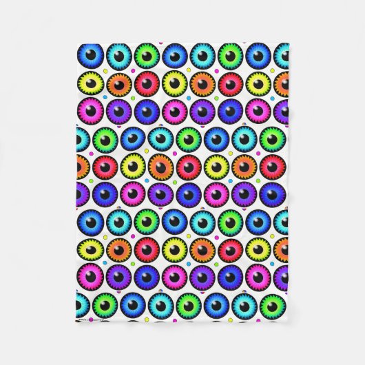 Albern Eyes Fleece Blanket (Vorderseite)