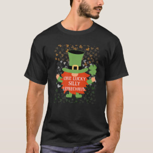 Albern Funny St Patrick's Day Lucky Gnome Family M T-Shirt