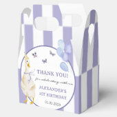 Albern Gänse 1. Geburtstag Party Geschenkschachtel (Geöffnet)