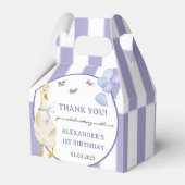 Albern Gänse 1. Geburtstag Party Geschenkschachtel (Vorderseite)