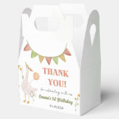 Albern Gänse 1. Geburtstag Party Geschenkschachtel (Geöffnet)