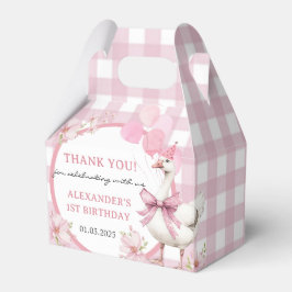 Albern Gänse 1. Geburtstag Party Geschenkschachtel