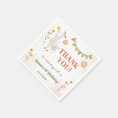 Albern Gänse 1. Geburtstag Party Serviette (Ecke)