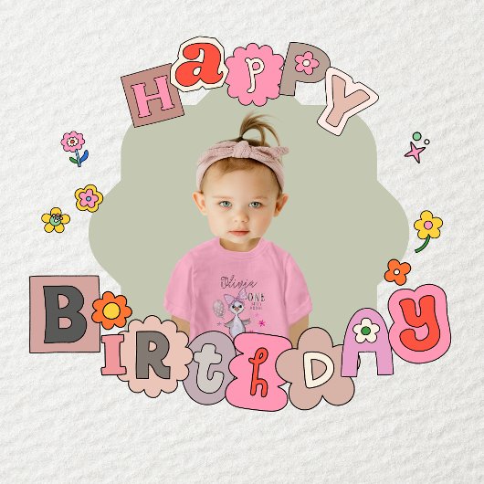 Albern Gänse 1. Geburtstag Pink Bow T - Shirt