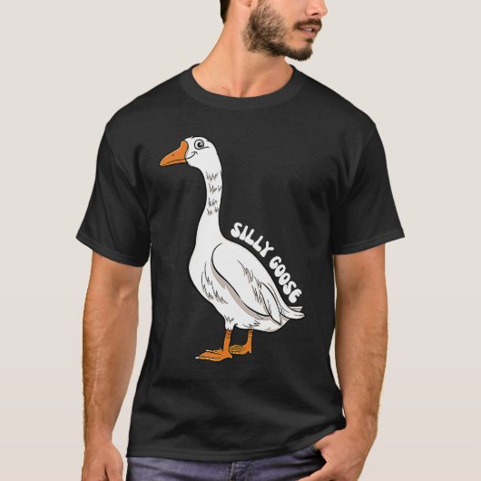 Albern Gänse 1 T-Shirt (Vorderseite)