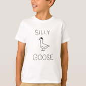 Albern Gänse Funny Kids T-Shirt (Vorderseite)