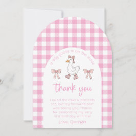 Albern Gänse Geburtstag Foto Danke Karte