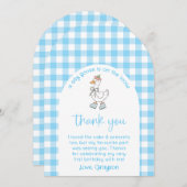 Albern Gänse Geburtstag Foto Danke Karte (Vorne/Hinten)