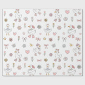 Albern Gänse Geburtstag Geschenkpapier (Flach)