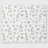 Albern Gänse Geburtstag Geschenkpapier (Flach)