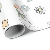 Albern Gänse Geburtstag Geschenkpapier (Rolleneckpunkt)