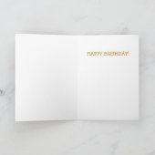 Albern Gänse Geburtstag Karte (Innenseite)