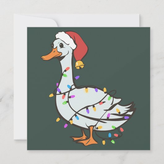 Albern Gänse Leichte Weihnachten Weihnachtsdusche  (Vorderseite)