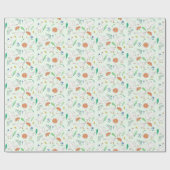 Albern Gänse Party grün Geschenkpapier (Flach)