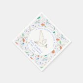 Albern Gänse Party Kinderdusche Serviette (Ecke)