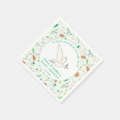 Albern Gänse Party Kinderdusche Serviette (Ecke)