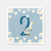 Albern Gänse Party Napkin Serviette (Vorderseite)