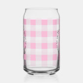 Albern Gänse Pink Gingham Dosenglas (Links)