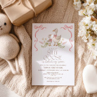 Albern Gänse Vinatge Bow Girl Babydusche