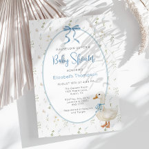 Albern Gänse Vintage Bläschen Babydusche