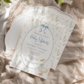 Albern Gänse Vintage Bläschen Babydusche Einladung