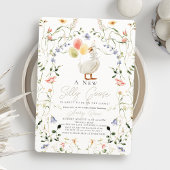 Albern Gänse-Wildblume Blumenspülung Einladung