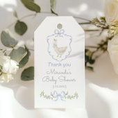 Albern Gänseblauer Creme Kinderdusche Danke Geschenkanhänger